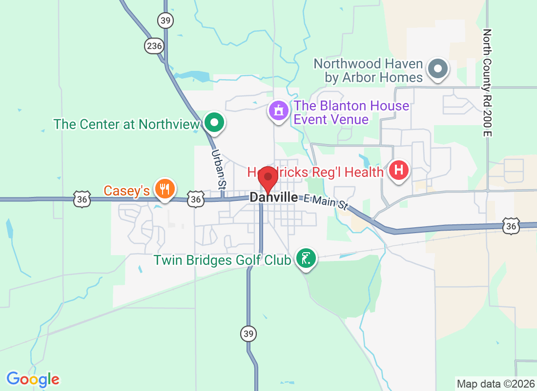 Map to Mayberry Cafe