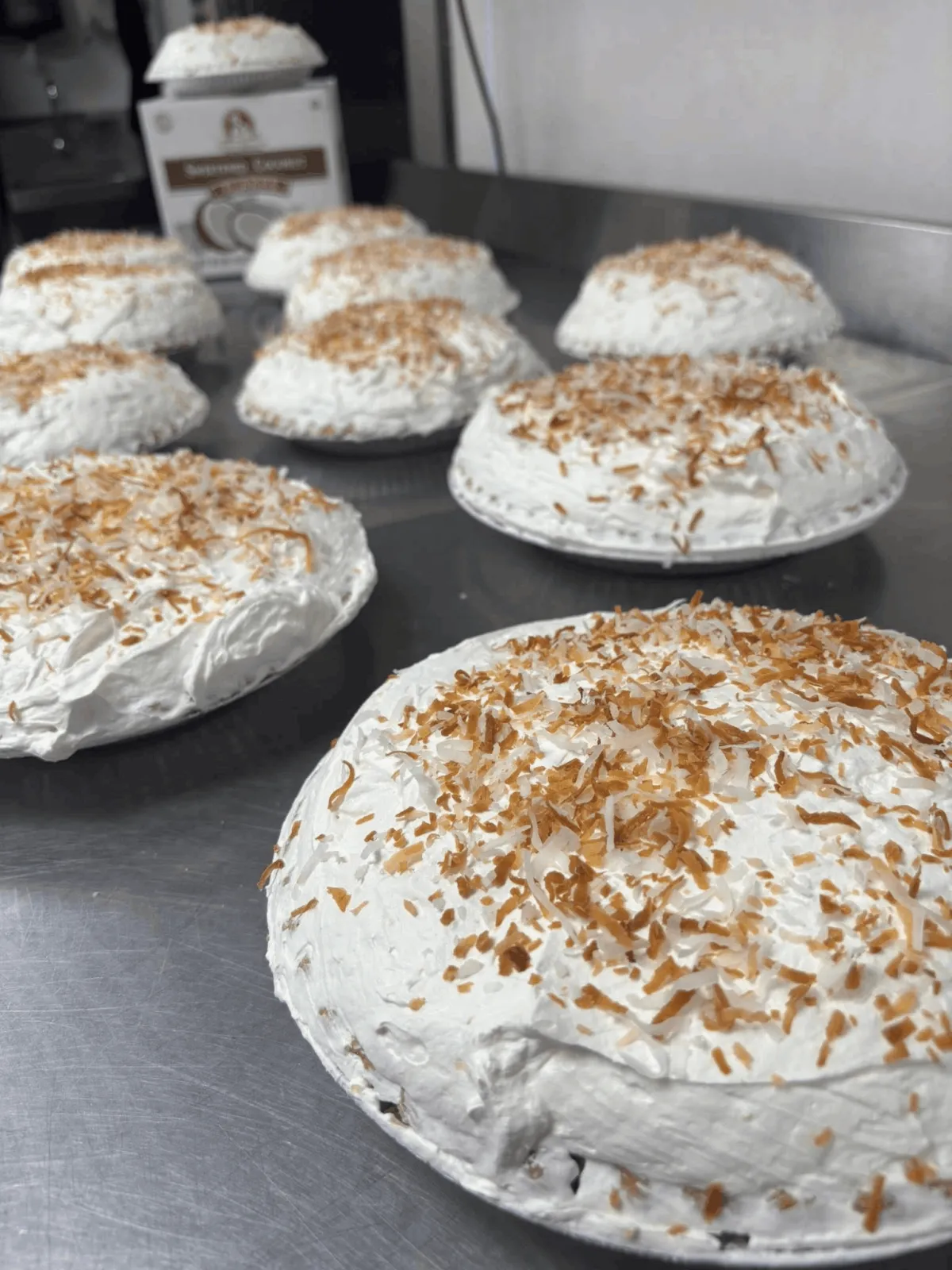 Toasted Coconut Cream Pie